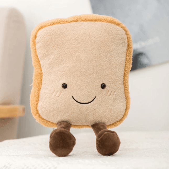 Plush Cushion Soft Textile 32.0 cm Bread Shape Nursery Sofa Decorative Cuddly Toy Pillow Gift | Thomler