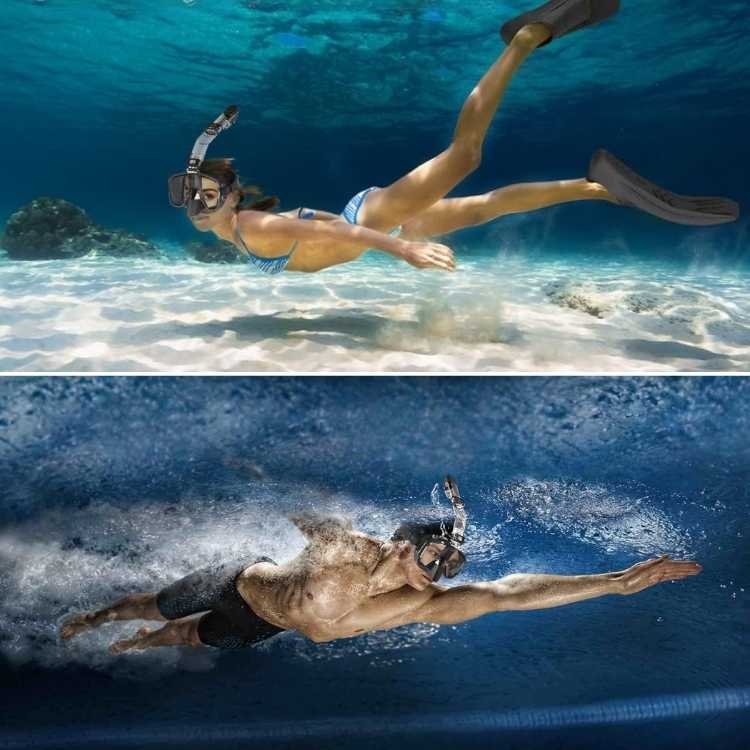Full-Face Snorkel Mask with 180° View – Foldable Dry-Top Design for Swimming & Diving | Thomler