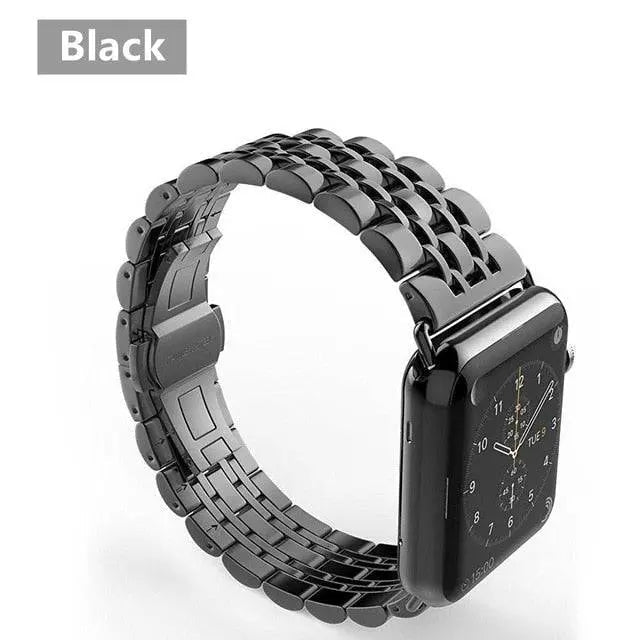 Metal Band and Protective Case Bundle for 38-44mm Apple Watch | Thomler