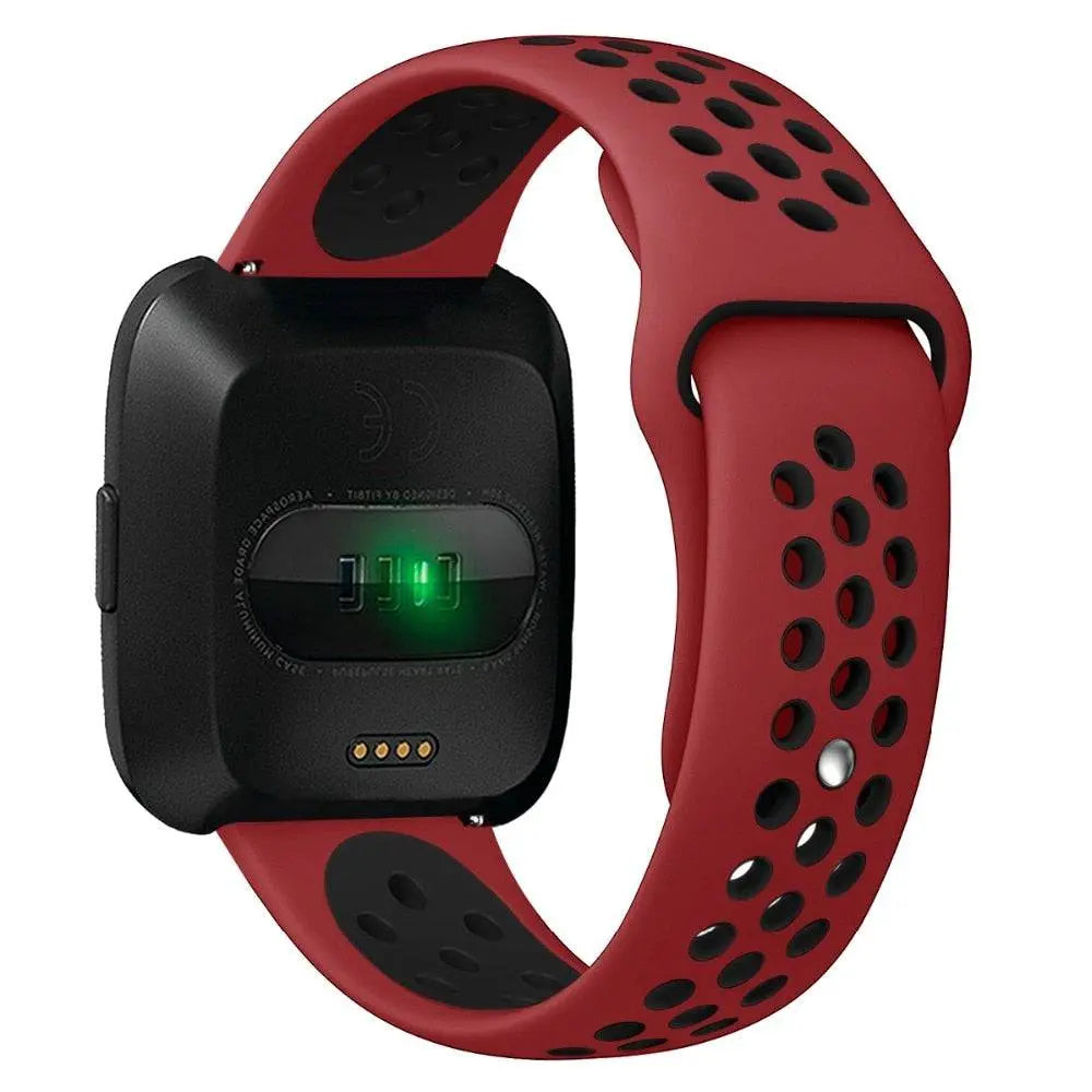 Silicone Replacement Wristband for Fitbit Versa 2 – Moisture-Resistant, Adjustable Fit Sport Strap for Everyday Workouts & Active Wear | Thomler