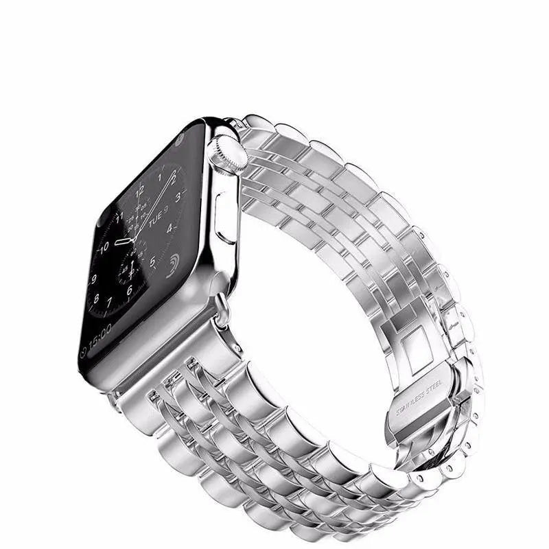 Metal Band and Protective Case Bundle for 38-44mm Apple Watch | Thomler