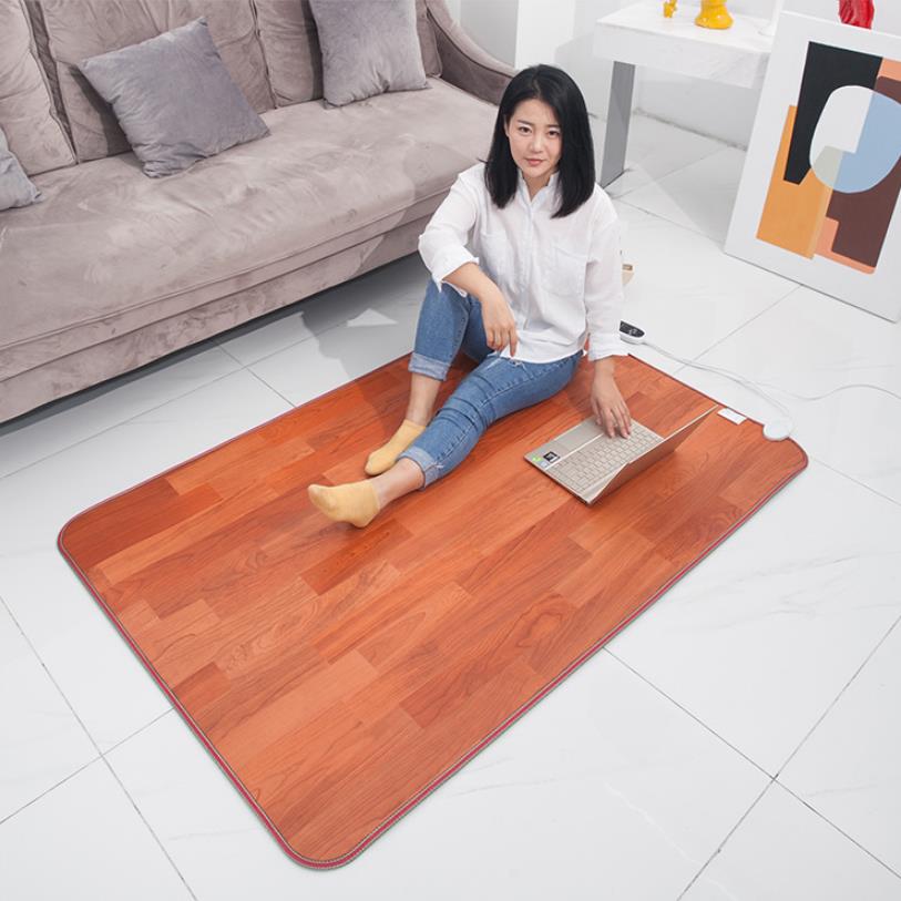 Under Desk Heating Pad with Thermostat for Cold Feet & Home Office Warmth | Thomler