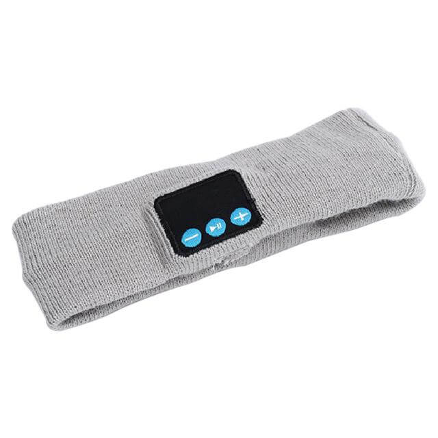 Wireless Bluetooth Headband with Built-In Speakers for Running, Gym & Sleep – Washable Knit Sweatband | Thomler