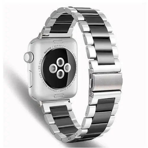 Metal & Ceramic Smartwatch Wristband – Compatible with Apple Watch Series 10/11/12 (38-46mm) & Ultra (49mm) | Thomler