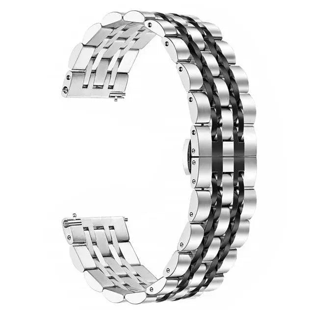 Stainless Steel Watch Strap for Galaxy Watch 4/5/6 – Adjustable Metal Band with Secure Clasp & Multiple Finish Options | Thomler