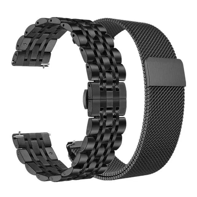 Stainless Steel Watch Strap for Galaxy Watch 4/5/6 – Adjustable Metal Band with Secure Clasp & Multiple Finish Options | Thomler