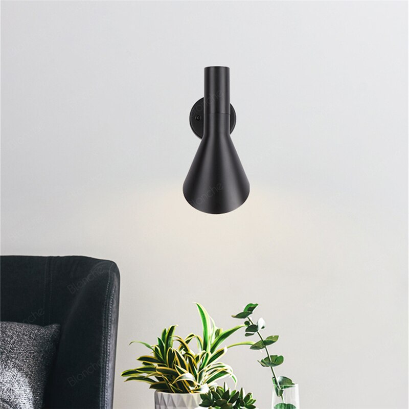 Tiltable Sconce for Bedside & Hallway Reading – Aluminum Shade, E27 Base | Thomler
