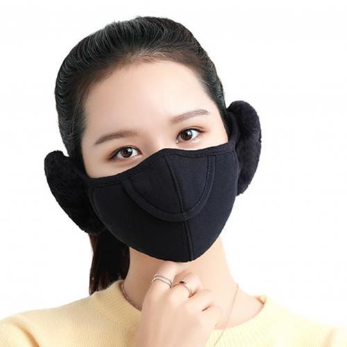 Fleece Ear Warmer Headband with Face Guard - Winter Neck Gaiter for Outdoor Sports & Cold Weather Protection | Thomler