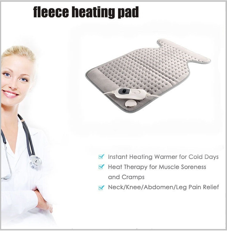 Heated Shoulder & Neck Wrap with 3 Heat Settings & Auto Safety Shutoff for Sore Muscle Relief | Thomler