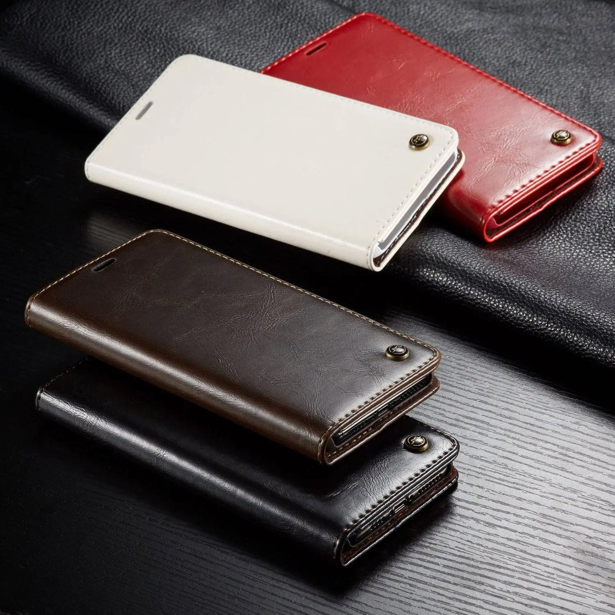 Fitted Leather iPhone 12 Case with Raised Edges & Camera Protection for Daily Use | Thomler
