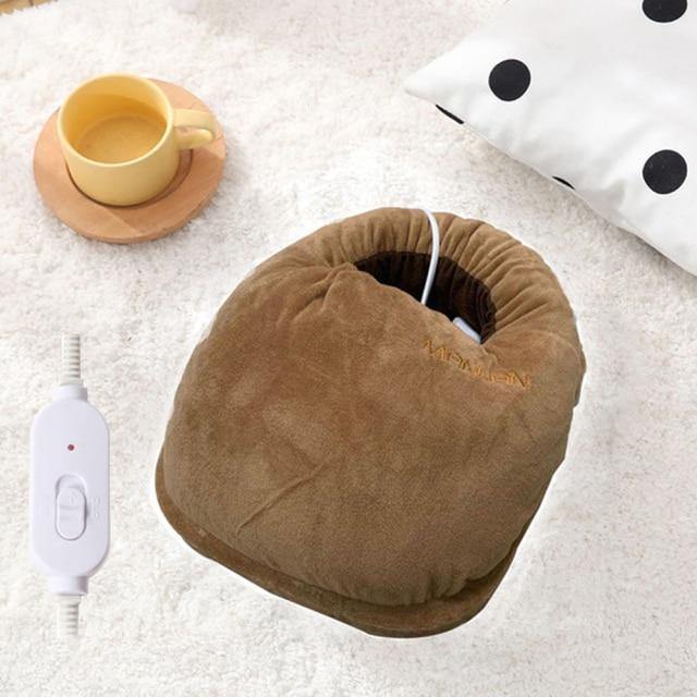 Heated Foot Warmer with USB Charging – 3 Temperature Settings for Home, Office & Travel | Thomler