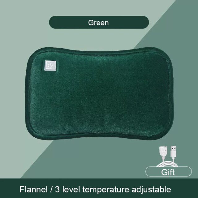 USB-Powered Heated Hand Muff – Foldable Pocket Warmer for Winter Travel & Office | Thomler