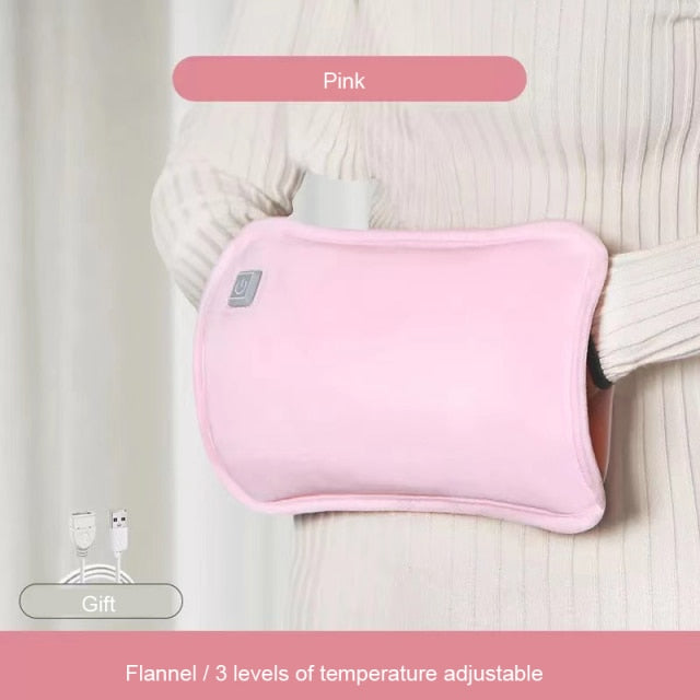 USB-Powered Heated Hand Muff – Foldable Pocket Warmer for Winter Travel & Office | Thomler