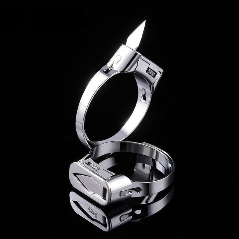 Tactical Finger Ring Personal Safety Tool Everyday Carry EDC Compact Protection Device Covert Wearable Security Accessory Lightweight Metal | Thomler