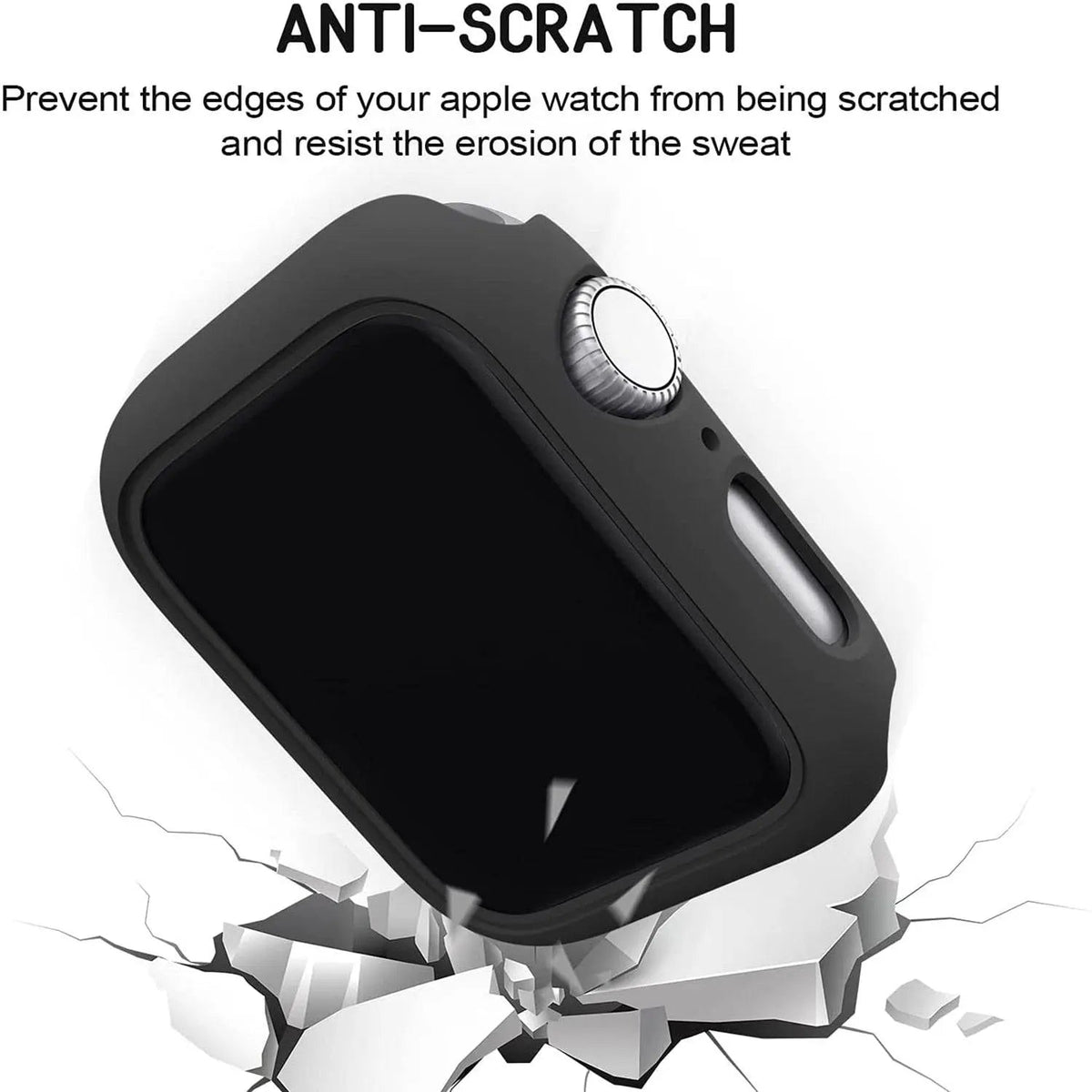 Protective Cover + Screen Shield for Apple Watch Series 7 – 41mm & 45mm Polycarbonate Case | Thomler