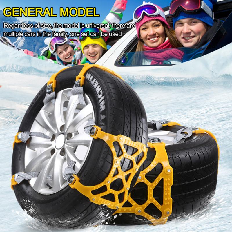 Emergency Traction Straps for Car Tires – Winter Grip Aid for Snow, Ice & Mud | Thomler