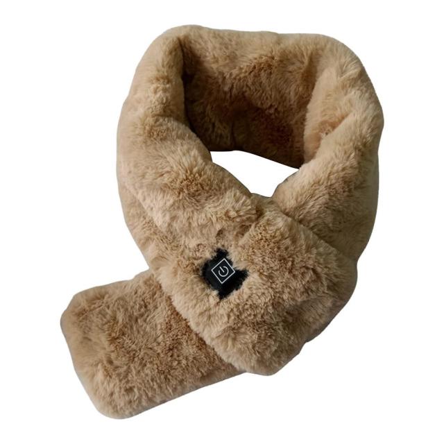 USB Heated Fleece Neck Warmer with 3 Temperature Settings | Thomler