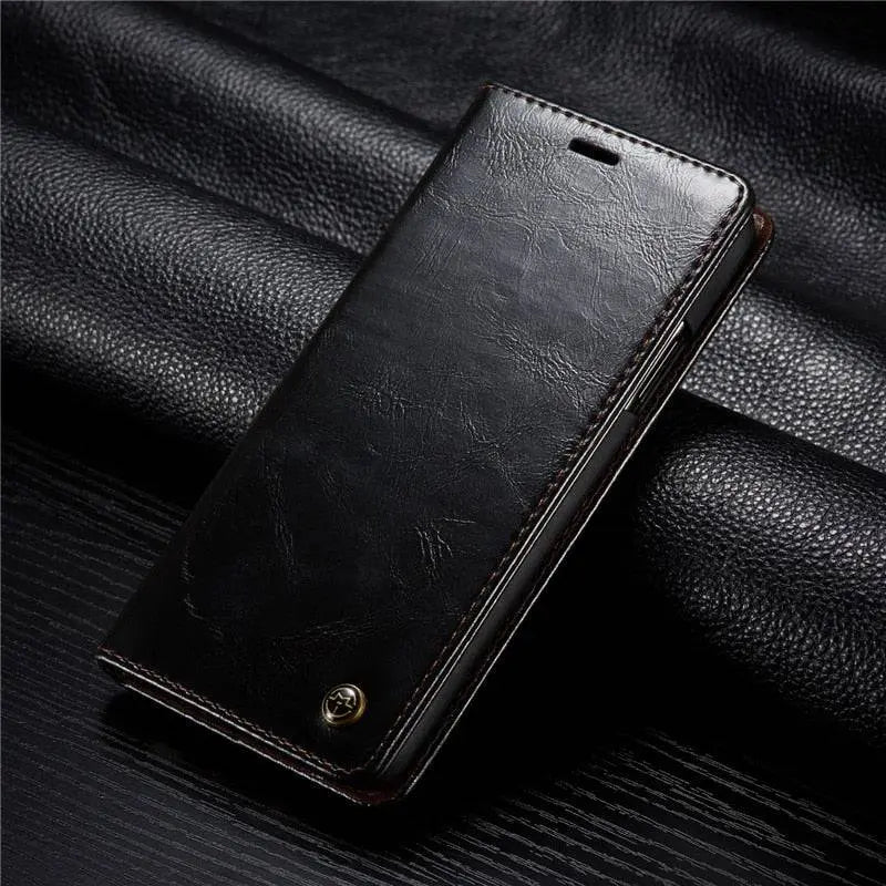 Fitted Leather-Look iPhone 13 Case – Edge & Camera Protection, Precise Button Access – Works with iPhone 13, 13 Pro & 13 Pro Max | Thomler