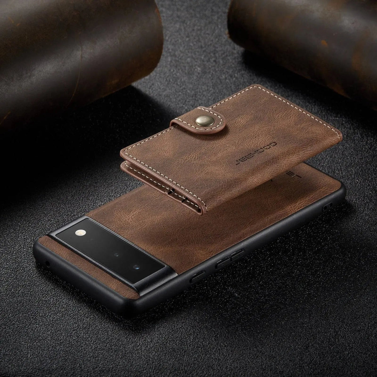 Folio-Style Phone Cover with Card Slots for Google Pixel 6 and Pixel 6 Pro – Premium Finish Flip Case | Thomler