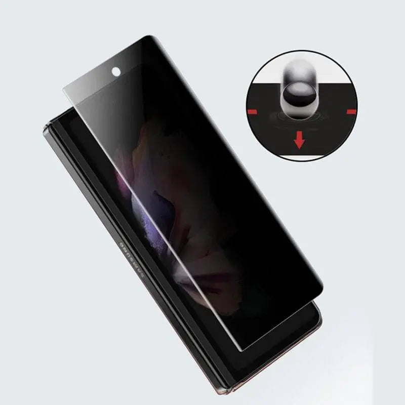 Anti-Spy Privacy Tempered Glass Display Shield for Galaxy Z Fold3 5G Inner & Outer Screen Protection | Thomler