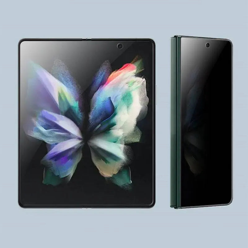 Anti-Spy Privacy Tempered Glass Display Shield for Galaxy Z Fold3 5G Inner & Outer Screen Protection | Thomler