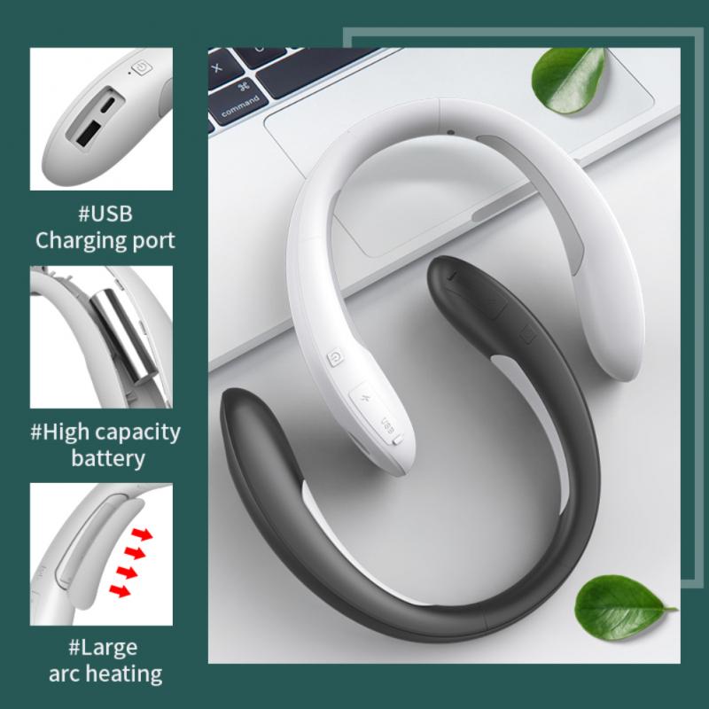 Rechargeable Wearable Neck Heater with Temperature Control & Digital Display for Winter | Thomler