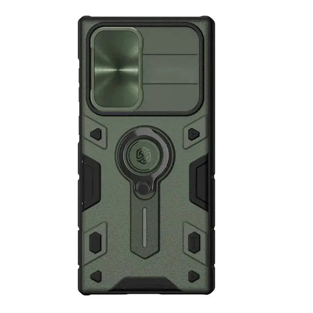 Aluminum Kickstand Phone Case with Camera Guard for Galaxy S22 Ultra – Wireless Charging Compatible | Thomler