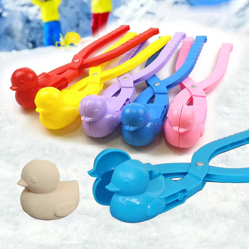 Animal Snowball Mold Tool – Cute Duck, Bear & Bunny Shaper for Kids Winter Play | Thomler