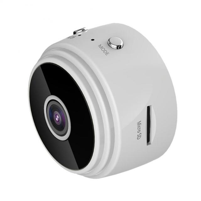 Compact Wireless Security Camera HD 1080P with Night Vision for Home and Office Monitoring | Thomler
