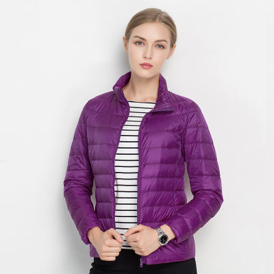 Women's Lightweight Quilted Puffer Jacket Fall Winter Insulated Coat S-3XL | Thomler
