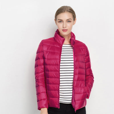 Women's Lightweight Quilted Puffer Jacket Fall Winter Insulated Coat S-3XL | Thomler