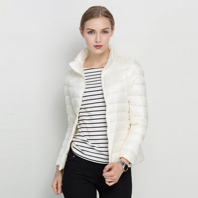 Women's Lightweight Quilted Puffer Jacket Fall Winter Insulated Coat S-3XL | Thomler