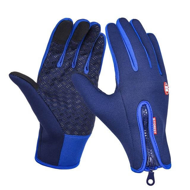 Touchscreen Winter Gloves with Fleece Lining & Windproof Shell for Cold Weather | Thomler