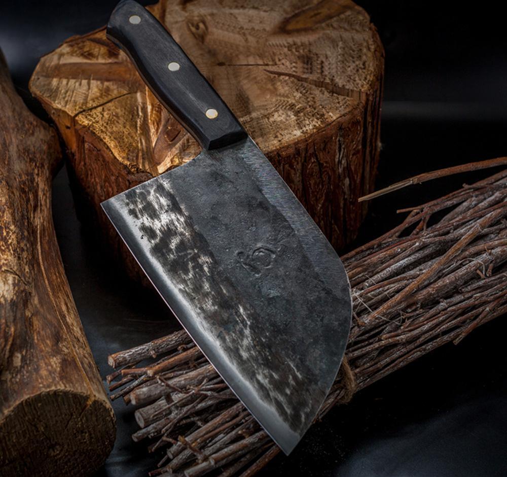 8 in Chef's Knife – Razor-Sharp Carbon Steel Blade for Precision Slicing & Dicing | Thomler