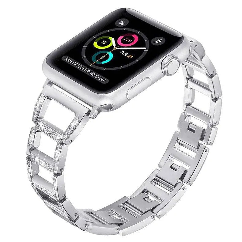 Elegant Bracelet Watch Strap for Apple Watch 38-49mm – Metal Link Band with Jewelry-Style Finish | Thomler
