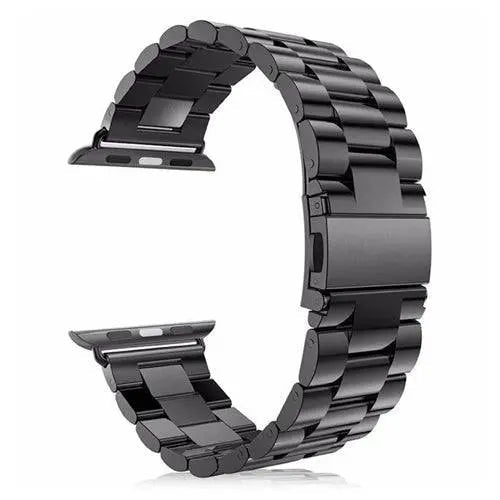 Precision Stainless Steel Link Bracelet for Apple Watch – 38mm to 49mm Connector Fit – Adjustable Wrist Band with Butterfly Clasp for | Thomler