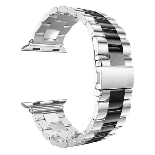 Precision Stainless Steel Link Bracelet for Apple Watch – 38mm to 49mm Connector Fit – Adjustable Wrist Band with Butterfly Clasp for | Thomler