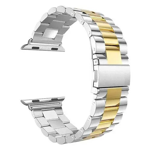 Precision Stainless Steel Link Bracelet for Apple Watch – 38mm to 49mm Connector Fit – Adjustable Wrist Band with Butterfly Clasp for | Thomler