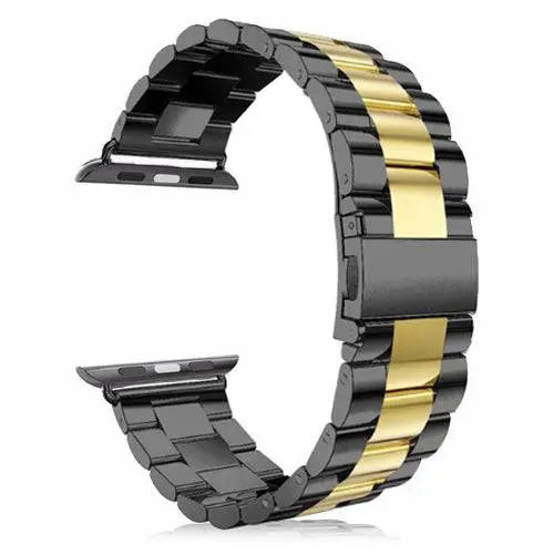 Precision Stainless Steel Link Bracelet for Apple Watch – 38mm to 49mm Connector Fit – Adjustable Wrist Band with Butterfly Clasp for | Thomler