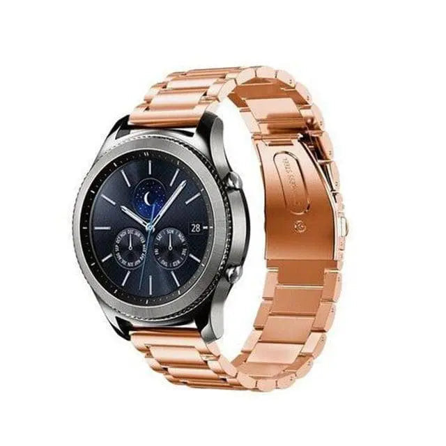 Metal Replacement Strap for Samsung Galaxy Watch – Adjustable Stainless Steel Wristband 18mm 20mm 22mm 23mm Lug Width | Thomler