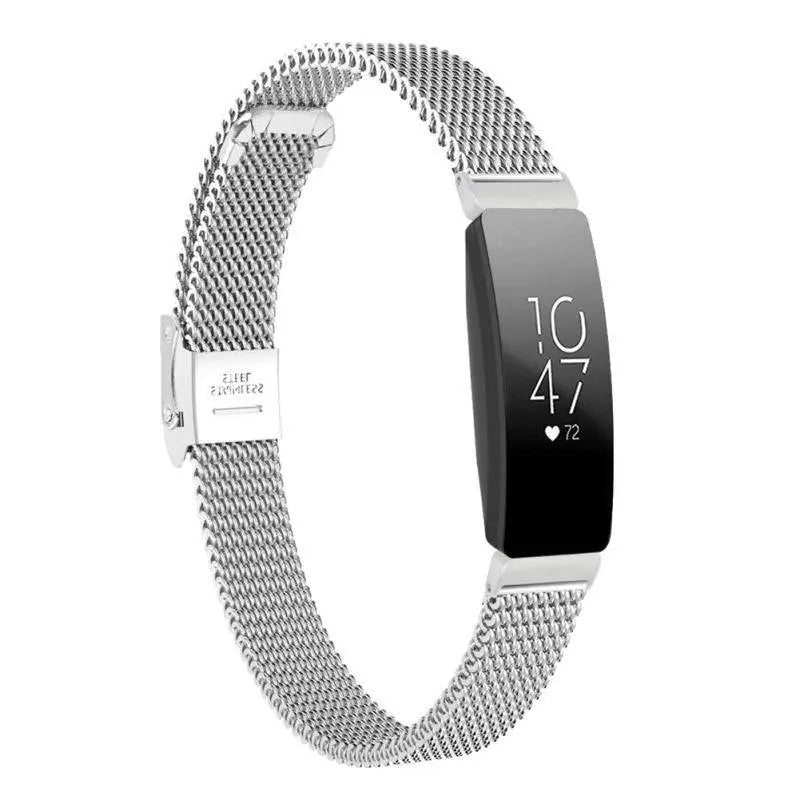 Wrist Strap for Fitbit Inspire HR – Stainless Steel Mesh Loop Replacement Band | Thomler