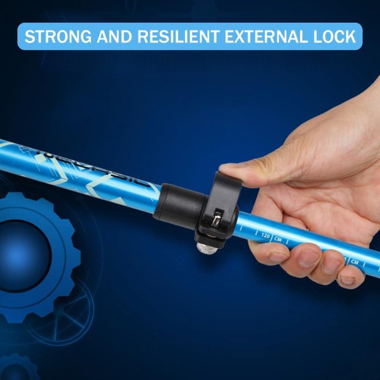 Collapsible Hiking Poles with Quick-Lock System – Lightweight Aluminum Trekking Sticks for Men & Women | Thomler