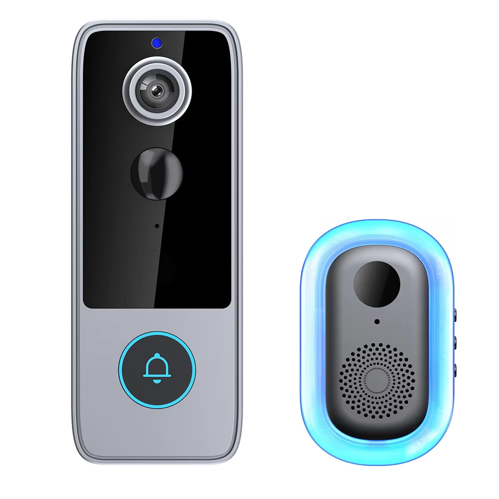 Wireless Smart Video Doorbell Camera with HD Recording and Two-Way Talk for Home Security | Thomler