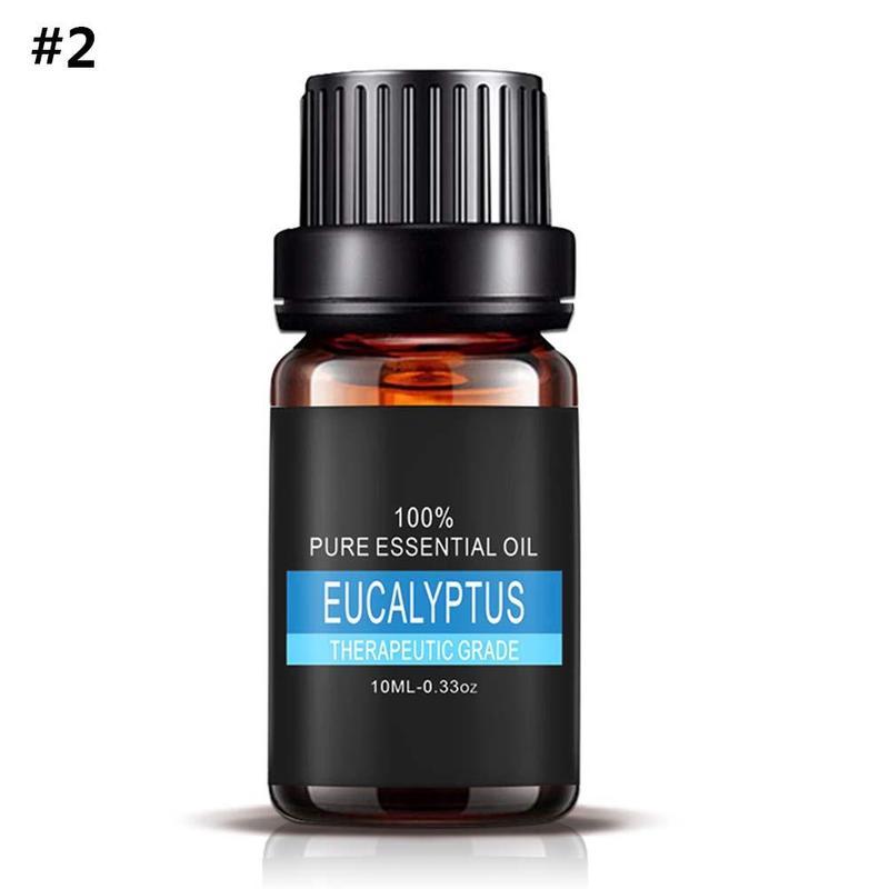 Aromatherapy Essential Oil Set – 100% Pure Plant Extracts for Diffusers, Massage & Relaxation – 0.34 fl oz Bottles | Thomler
