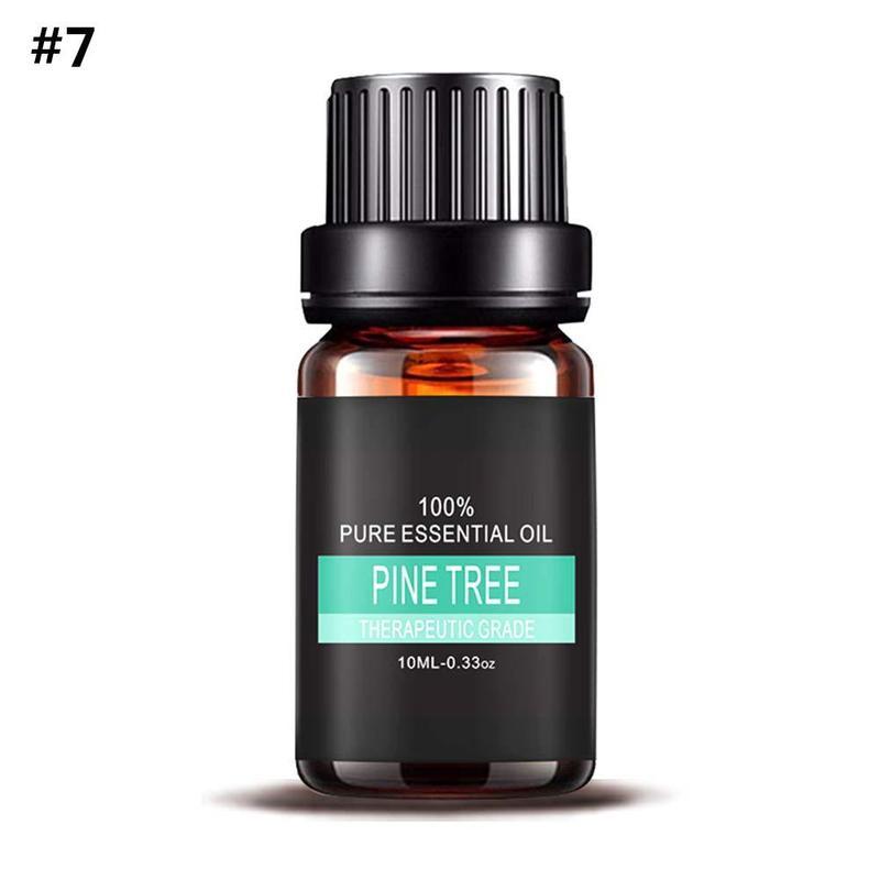 Aromatherapy Essential Oil Set – 100% Pure Plant Extracts for Diffusers, Massage & Relaxation – 0.34 fl oz Bottles | Thomler