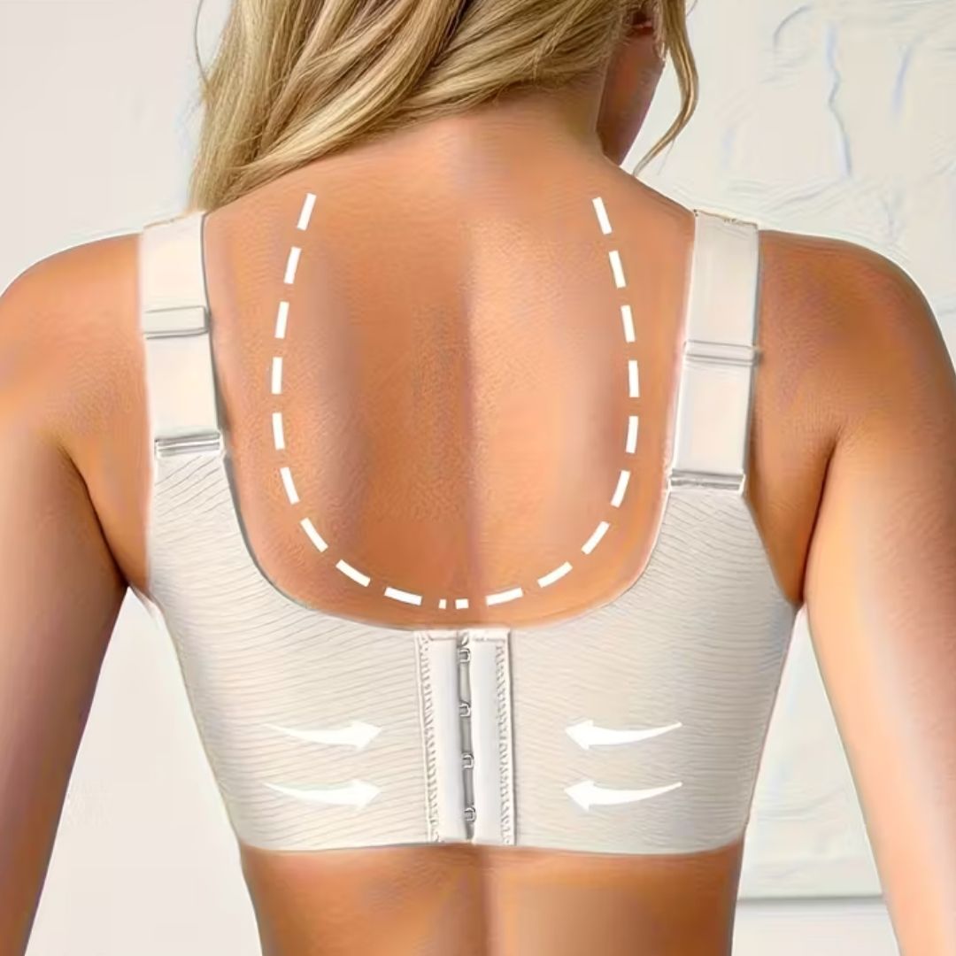 Wireless Push-Up Bra with Removable Padding for Women - Comfort Lift Everyday V-Neck Shaping Bralette for Active & Casual Wear | Thomler