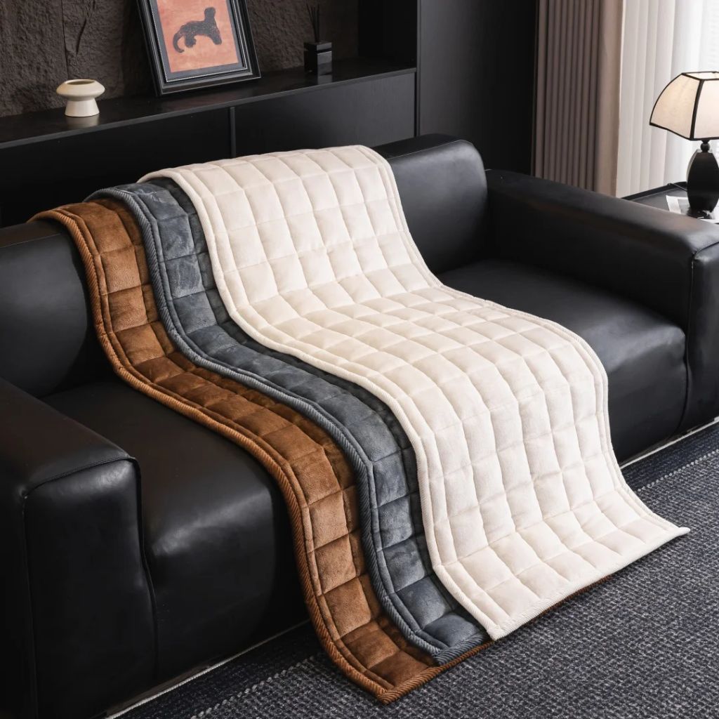 Couch Protector Pad – Grip-Back Furniture Throw for Dogs & Cats – Microfiber Cushion Shield | Thomler