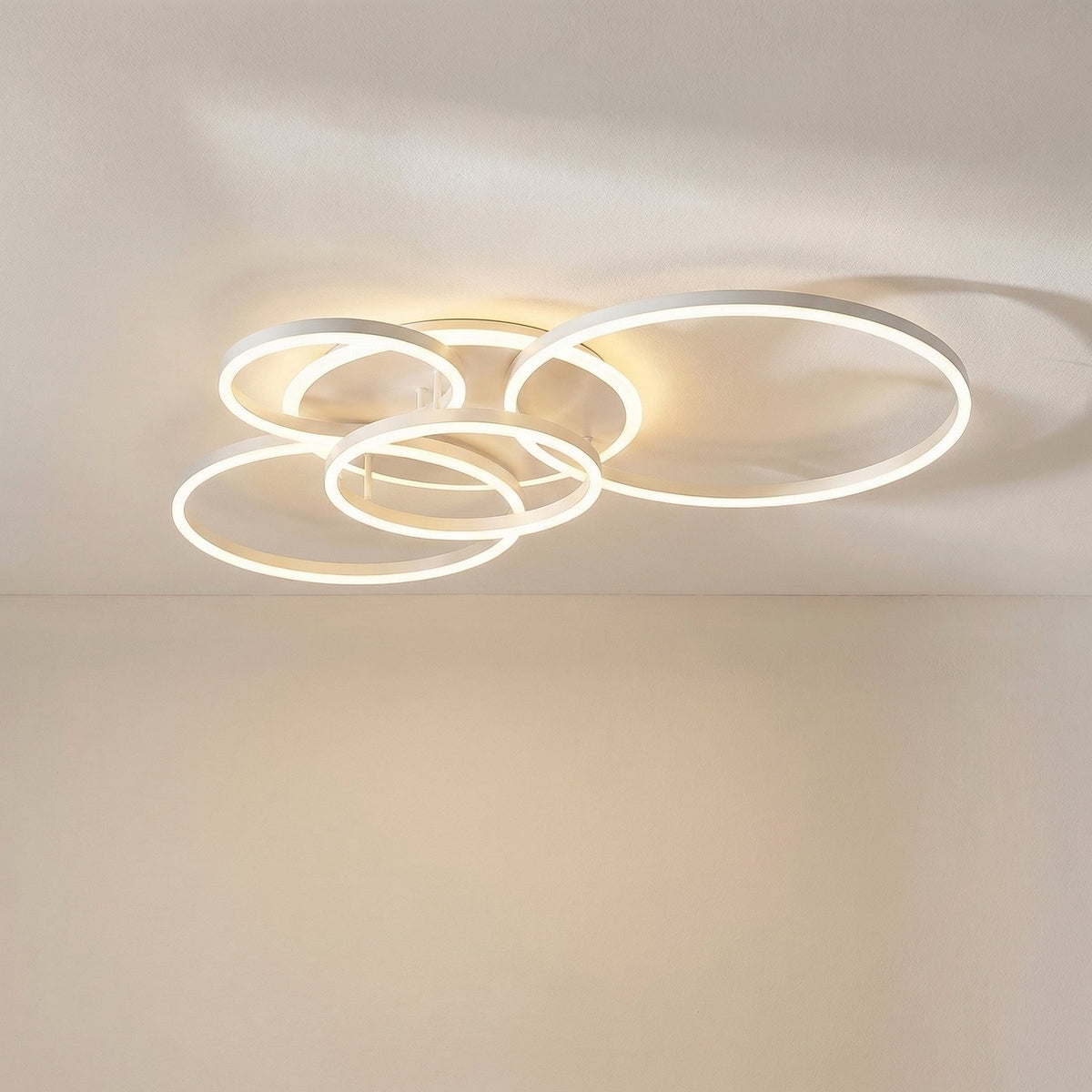 Modern Multi-Light Ceiling Pendant – Adjustable Height LED Chandelier for Dining Room, Bedroom, Reading Nook – Iron & Aluminum Fixture | Thomler