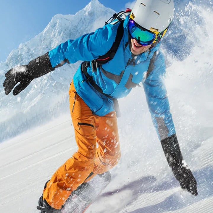 Battery-Powered Warming Glove Inserts with Controlled Heat Settings & Secure Power Pocket | Thomler