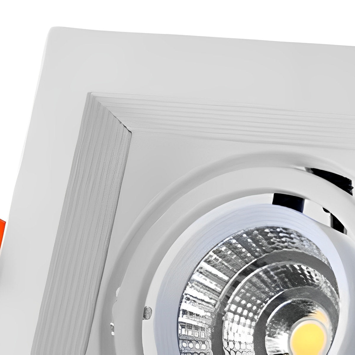 Recessed Spotlight Aluminium 23.0 cm Adjustable Dual LED Ceiling Light Kitchen TV Wall Three Colour Modes Flush Mount | Thomler